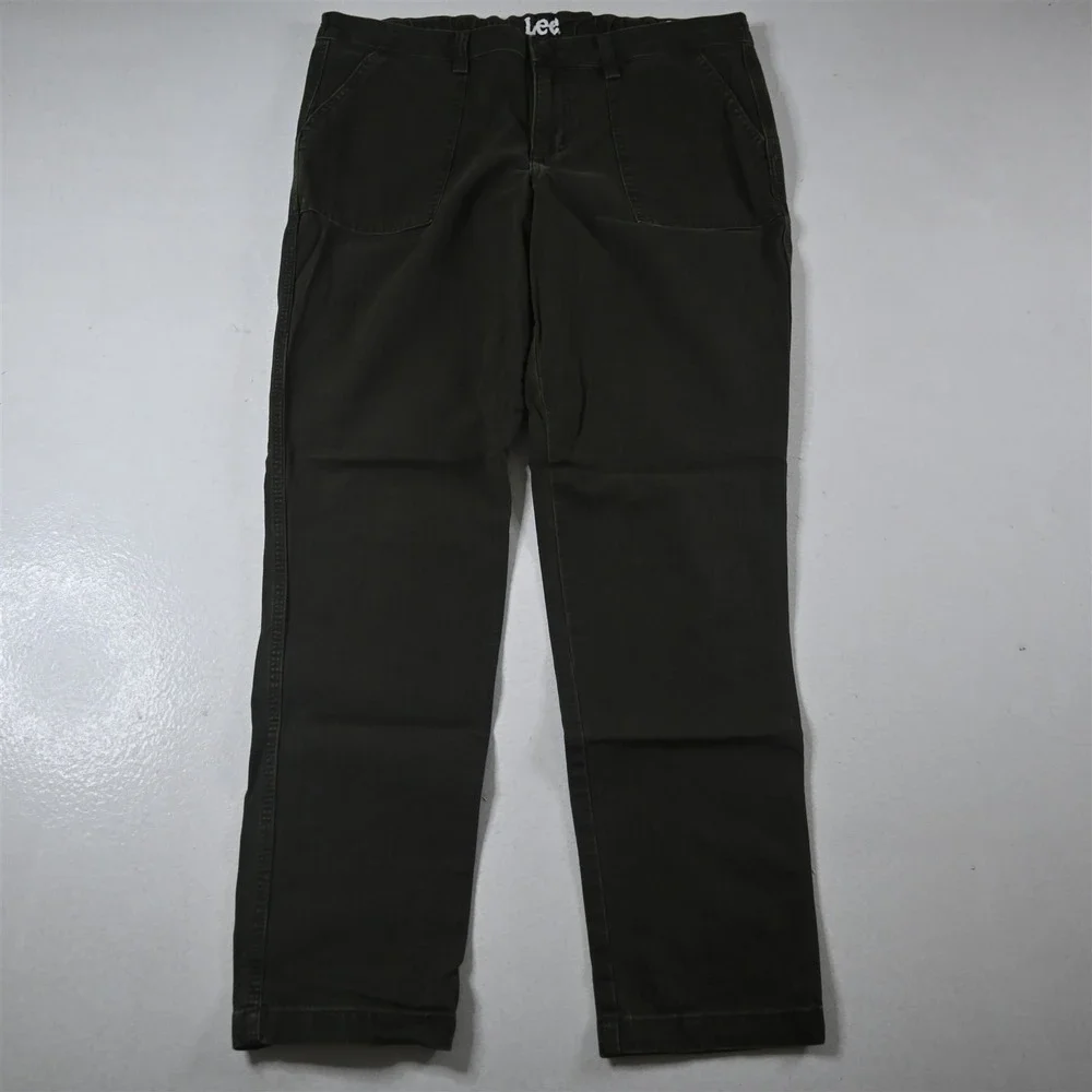 Lee 10 Green Heritage Utility Chino Womens Pants